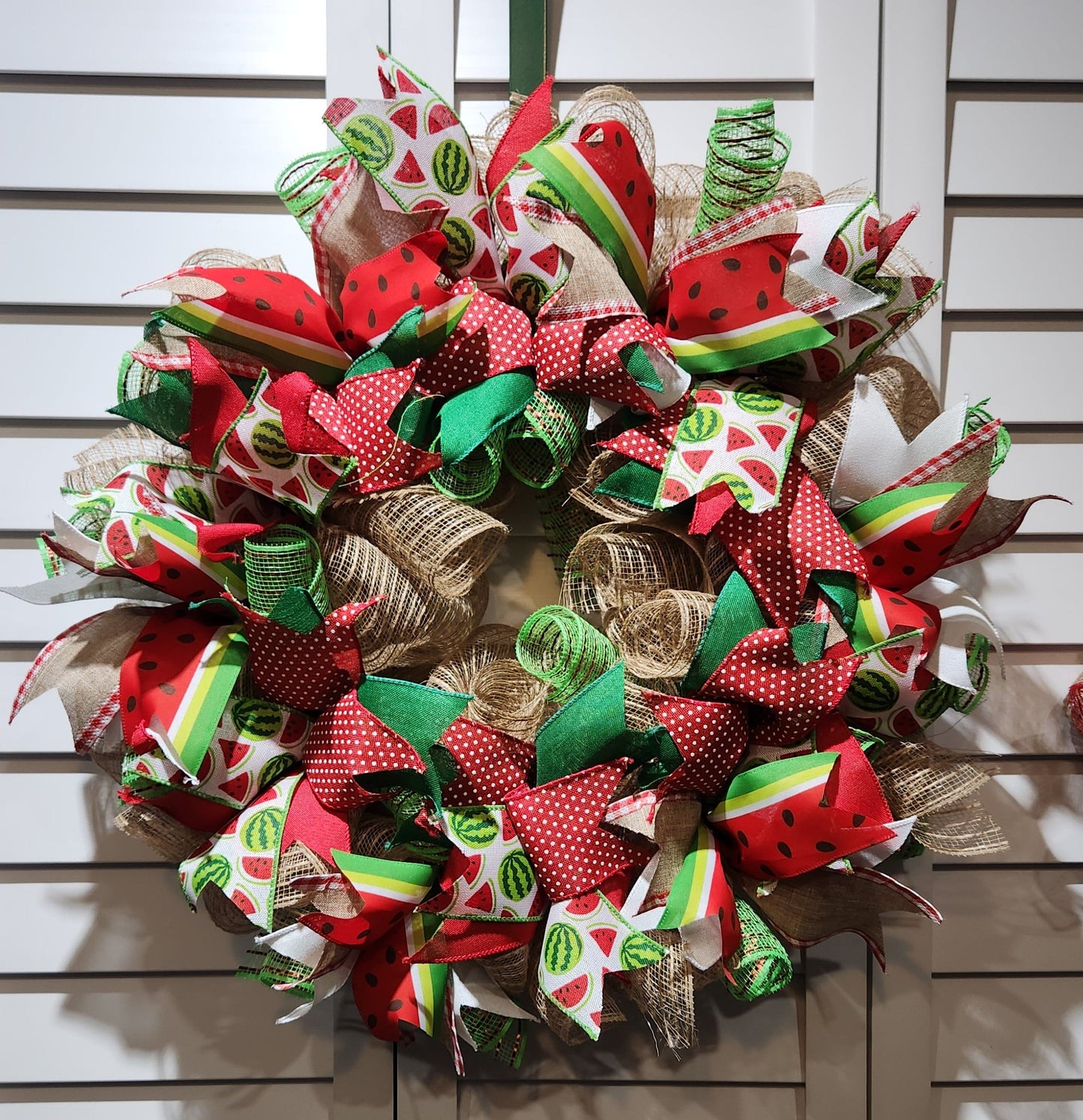 Watermelon Summer Door Wreath