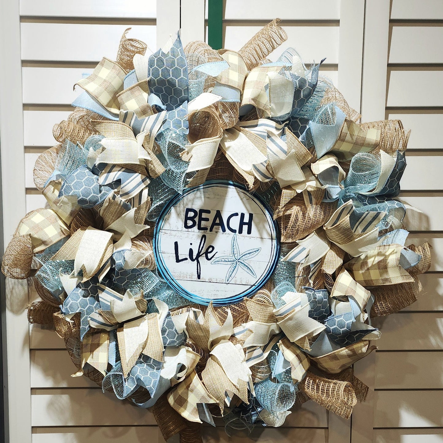 Beach Life Handmade Wreath #1