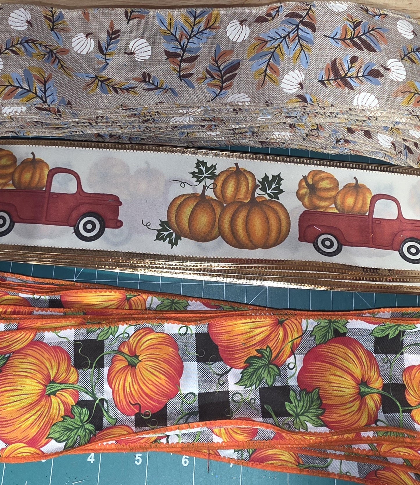 Farm Fresh Pumpkins Falll Handmade Door Wreath