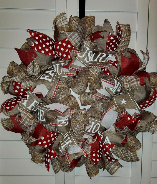 Farmhouse Handmade Wreath